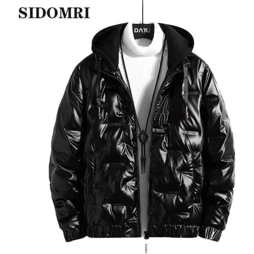 Winter mens jacket light down jacket for men fashion trend of thickened warm white duck down coat for men high quality