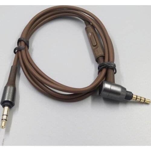 1.2m 3.5mm Male to Male Audio Cable for Audio-Technica ATH-MSR7 Headphone Replacement Cable Cords with Microphone