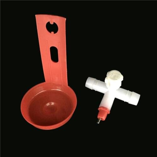 10 sets Chicken tool Drinking cup Farm Equipment Chicken products wholesaleBall drinking