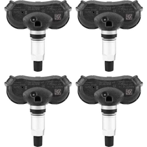 Car TPMS Tire Pressure Monitoring Sensors for Kia Sportage Hyundai IX35 52933-2S410 4Pcs