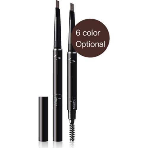 Pudaier Brand 6 Colors Waterproof Eye Brow Eyeliner Eyebrow Pen Pencils With Brush Makeup Cosmetic Tool Easy to Wear #260467