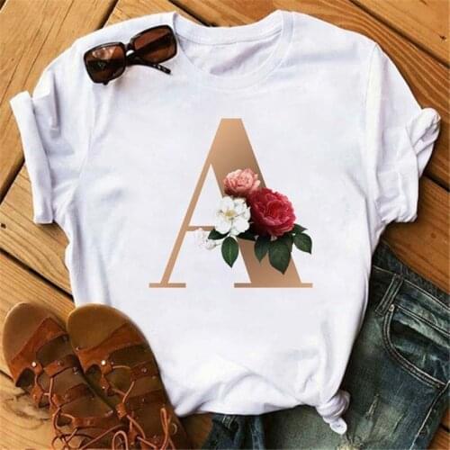 Chanpoetry Women's T-shirts With Inscriptions