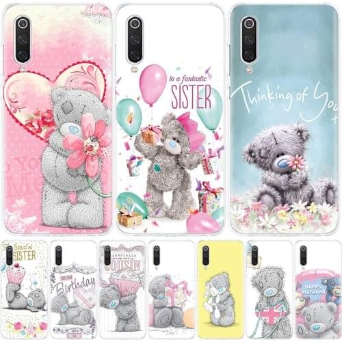 Teddy Me To You Bear Phone Case for Xiaomi Redmi Note 10 Pro 10S 9S 9 8T 9 9A 9C Casing 8 7 7A 8A 6A 6 5 S2 K20 K30 4X Cover