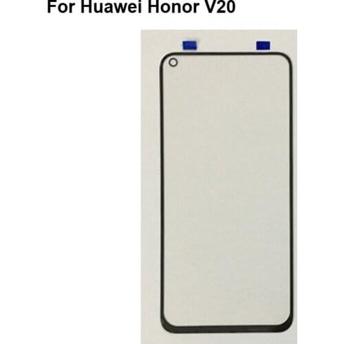 For Huawei Honor View 20 Front Outer Glass Lens Touch Panel Screen For Huawei Honor View20 LCD Touch Glass Digitizer
