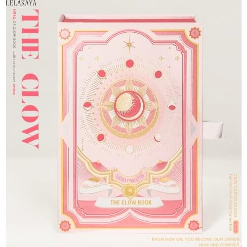 Anime CardCaptor Sakura Action Figure Paper Tarot Kullo The Clow Cards Magic Book Box Playing Poker Cosplay Collection Card New