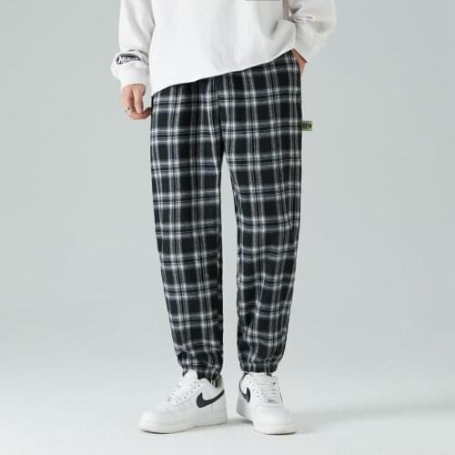 FX Men's Checked Trousers