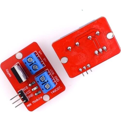 IRF520 0-24V Top Mosfet Button MOS Driver Module For MCU ARM Raspberry pi