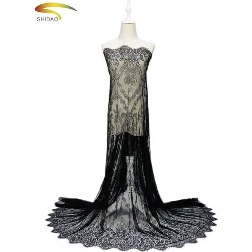 Eyelash Lace Fabrics Soft Sexy Underwear Lace Lingerie Fabric Diy Exquisite Lace Embroidery Clothes Wedding Dress Accessories