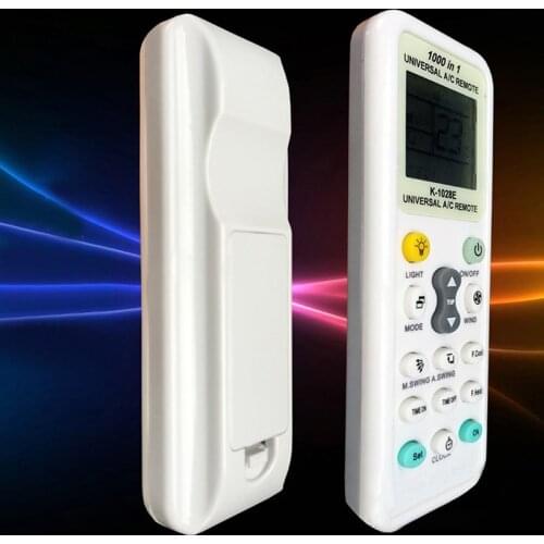 Multifunction Remote Controller LCD A/C For Universal Air Conditioner Portable White Universal LCD A/C Muli Remote Control