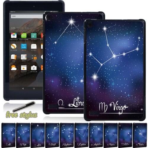 Shockproof Tablet Case for Amazon Fire 7 (5th/7th/9th Gen)/Fire HD 8(2016/2017/2018)/Fire HD 10(2015/2017/2019) with Alexa