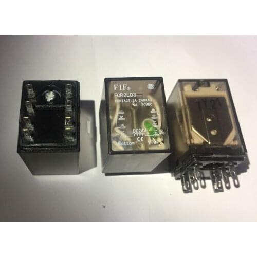 FCR2LD3 24VDC 5A 240VAC/30VDC DIP8 FIF 2 to C (with hte LED) relay (MY2N-J,HF18FF) Complete substitution ,New and original