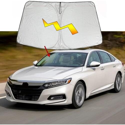 Windshield Sunshade For Honda Accord 2013~2016 2018~2019 Car Auto UV and Sun Protection Front Sun Shade