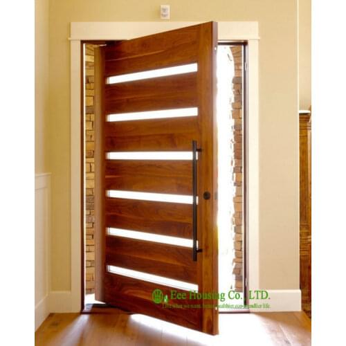 Modern Pivot front door for apartments, External pivot doors, custom-made pivot doors