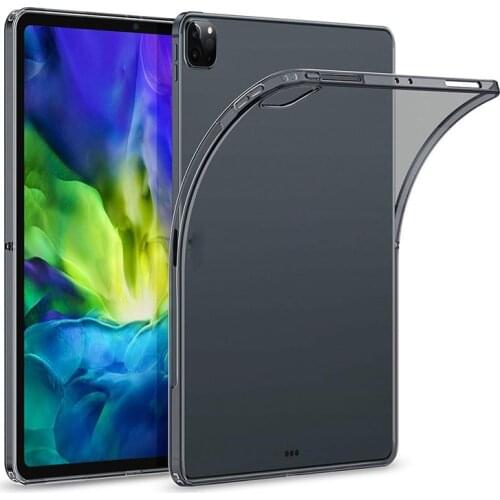 Ultra Thin Soft Silicone Case For iPad Pro 12.9" 2021 2020 2018 2017 2015 Clear Case For iPad Air 1234 9.7" 2017 2018 iPad 10.2"