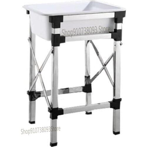 Balcony Outdoor Mobile Temporary Kitchen Sink Sink Simple Single Sink Wash Basin Plastic Vegetable Basin Single Basin