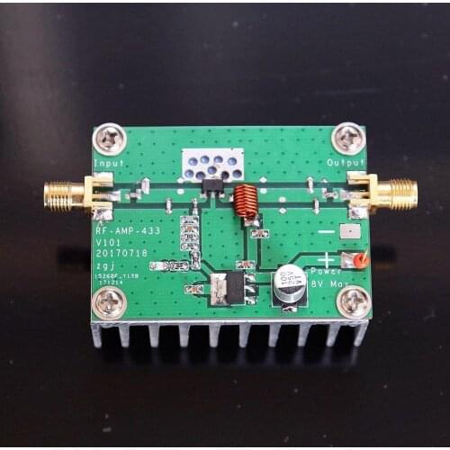 DYKB 8W 433MHz RF Power Amplifier 400MH-460MHz High Frequency Power Amplifier FOR Digital transmission SMA-k