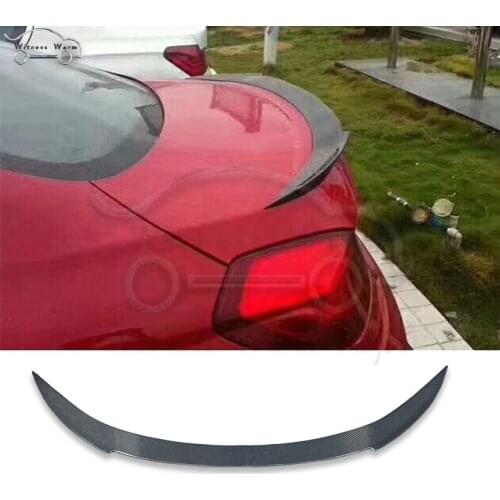 High Quality Carbon Fiber Rear trunk lip spoiler rear Wing For BMW 6 series F06 F12 640i 650i 4 Door car body kit 11-19