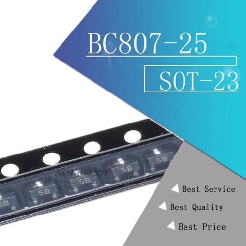 100PCS BC807-25 BC807-40 BC817-25 BC817-40 BC846B BC847B BC847C BC848B BC856B BC857B SOT23 transistor New original
