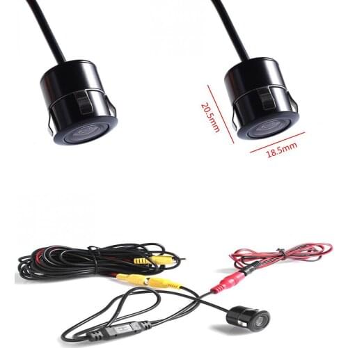 Car Parking Angle Reverse Drilling Camera Waterproof Car Rear Night Vision View 18.5mm