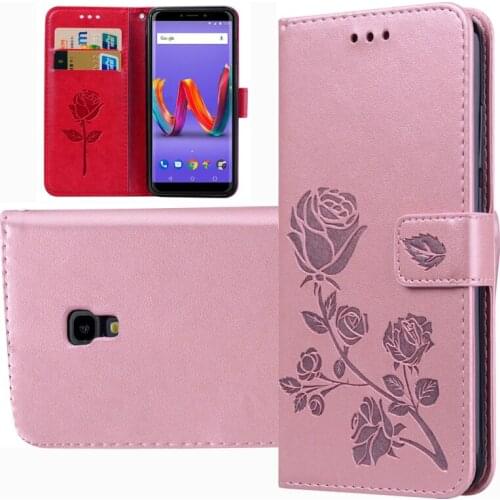 Wiko Ride Case Protection Stand Style PU Leather Flip Silicone Back Cover For Wiko Ride Mobile Phone Wallet Coque Capa 5.45 inch