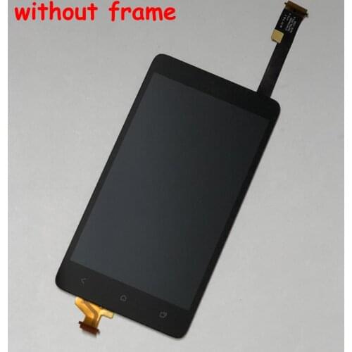 For HTC Desire 400 Full Touch Screen Digitizer Sensor Glass + LCD Display Monitor Panel Module Assembly
