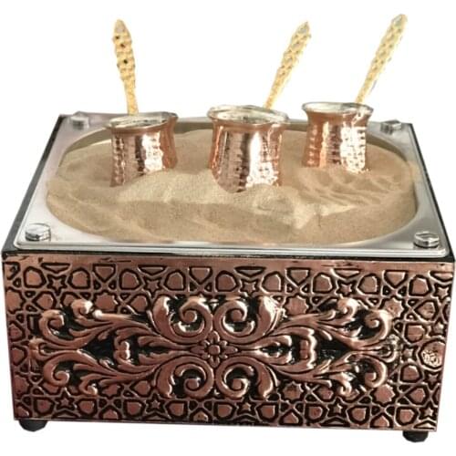 Kumda Kahve Makinesi Otantik Bakır Kum Kahve copper coffee maker Elektrikli Sıcak Kahve Makinesi
