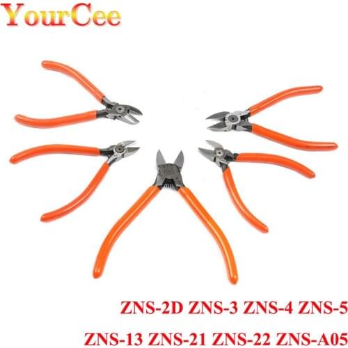 ZNS-2D 4/5/6 inch Mini Side Cable Cutters ZNS-13 Cut Line Pliers Wire Cable Utility Pliers Diagonal Pliers Wire Nipper Tool