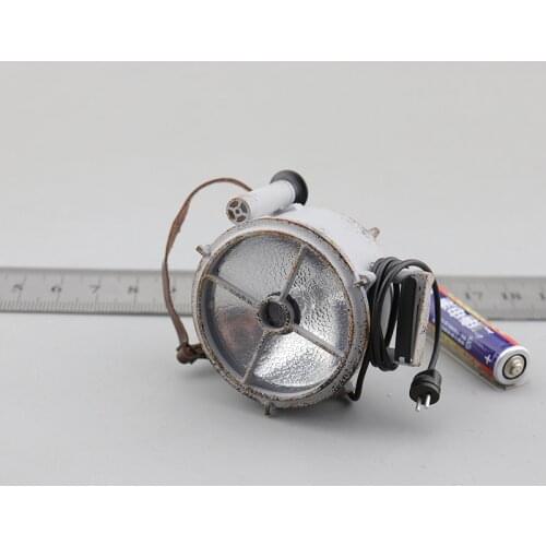 1/6 Scale D80149 WWII German U-boat Senior Sergeant Searchlight Signal Light Model for 12''Figures Body Accessories DIY