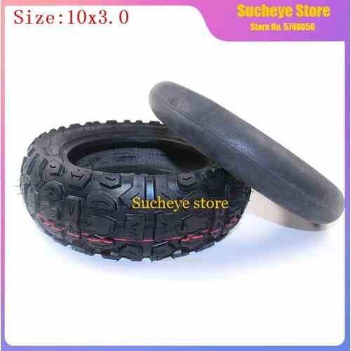 10x3 Inch Inflatable Tire Off Road Inner Outer Tyre for KUGOO M4 PRO Electric Scooter Speedual Grace 10 Zero 10X 10*3.0