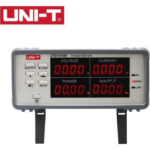 UNI-T UTE1010B Bench True RMS Voltage Current Digital Power Factor & Power Meter Analyzer Range 3000W