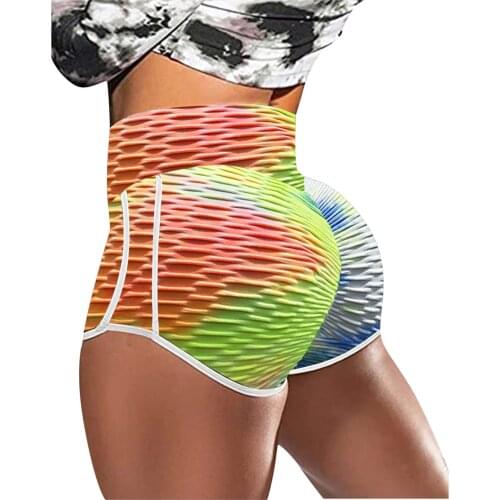 High Waist Workout Shorts Seamless Fitness Yoga Shorts Tummy Control Sexy Women Yoga Running Shorts Sport Gym Leggings #YJ