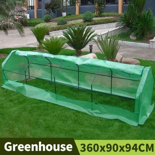 Green House Outdoor Household Plant Cover Gardening Greenhouse Cover Pop Up Greenhouse Agriculture Tools Greenhouse With Frame