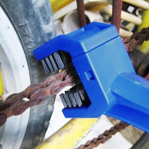 Bicycle Chain Clean Brush New Cycling Motorcycle Bike Chain Brush Cleaner Clean Tool Brush Outdoor Cleaner Grunge Gear H4X5