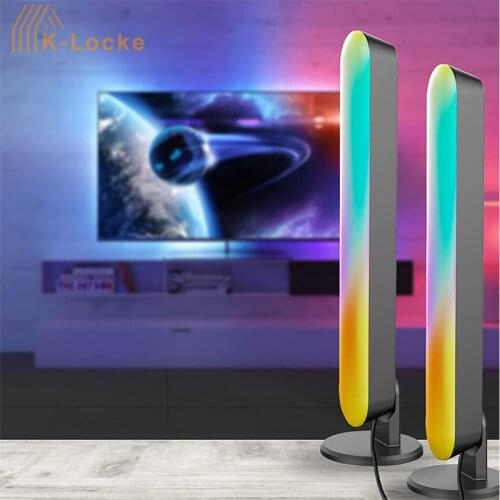 Wifi Bluetooth-compatible Colorful Music Atmosphere Light Bar Smart LED Light TV Background Light Home Decoration Night Light
