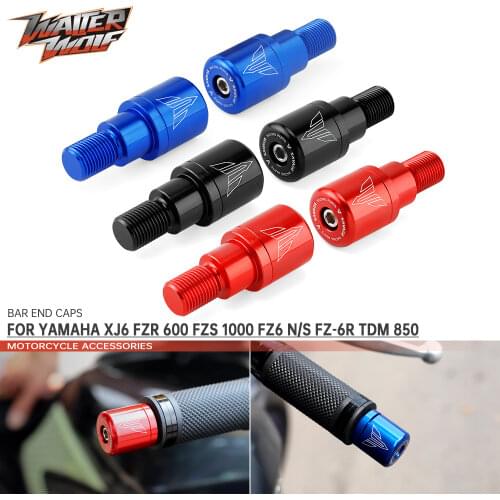 Bar End Caps For YAMAHA MT-07 MT07 MT-125 MT09 MT10 FZ MT T-MAX 530 T-MAX XSR TDM Motorcycle Accessories CNC Handlebar Grips