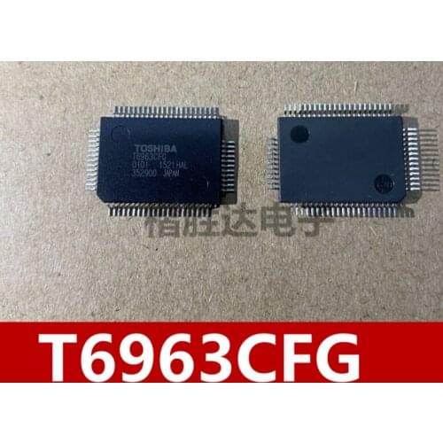 1PCS/LOT T6963CFG T6963C T6963CFG-0101 T6963CFG 0101 QFP-67 100% New Original