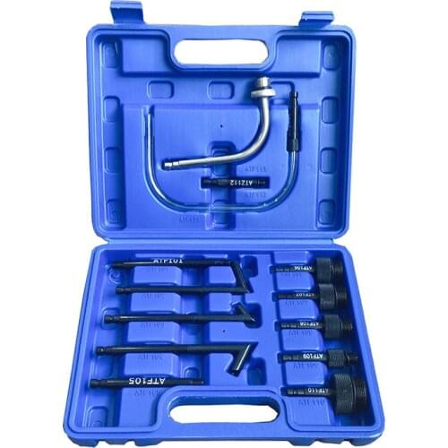 13pcs atf transmission filling adapter set change machine fuel dispenser pumping oil changer gearbox oil filler tool joint