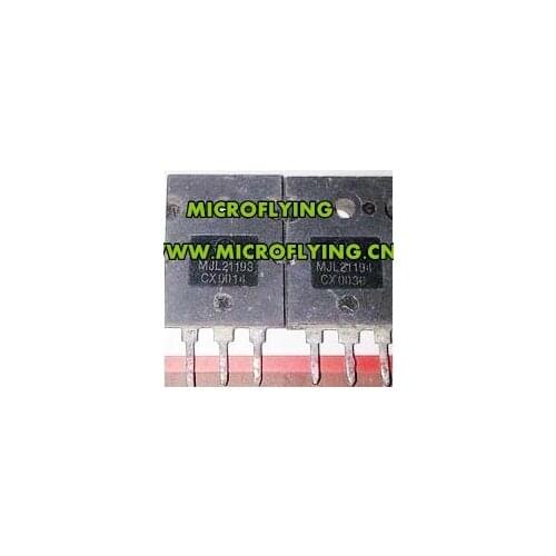 5-10pair/lot MJL21193 MJL21194 TO-3PL,16 Power AMPERE COMPLEMENTARY POWER brand new