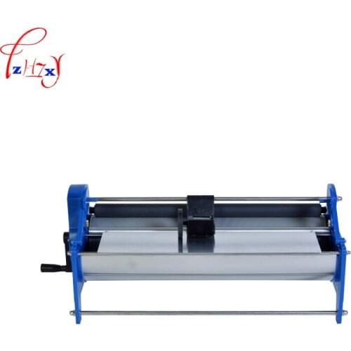 53cm Manual Type Wallpaper With Glue Machine 8L Wallpaper Gluing Machine Wall Paper Glue Sizing Machine