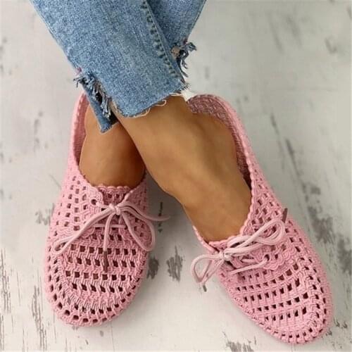 Siddons Womens Shoes Summer Sandals Fashion Hollow Out Breathable Beach Slippers Flip Flops Massage Lace-up Slippers Sandal Girl