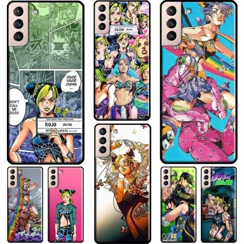 Jolyne Cujoh Stone Ocean Phone Case For Samsung Galaxy S21 S20 Ultra Note 20 Note 10 S8 S9 S10 Plus S20 FE Coque