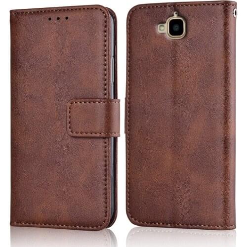 Flip Leather Wallet Case for On Huawei Honor 4C Pro Y6 Pro, Enjoy 5, Holly 2+, Honor 5X Play Case Back Cover Case