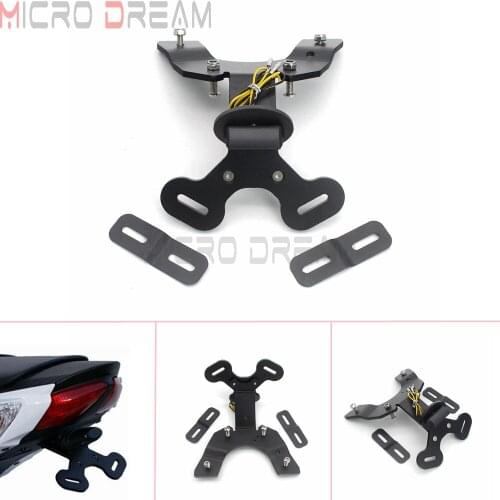 Motorcycle Led License Plate Bracket Holder Tail Tidy Fender Eliminator For Suzuki GSXR600 GSXR750 GSX-R600 GSX-R750 2011-2016