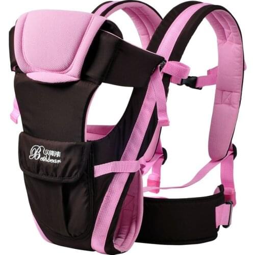 Soft Baby Carrier Flip 4-in-1Ergonomic Convertible Face-in and Face-out Front and Back Carry for Newborns and Older Babies