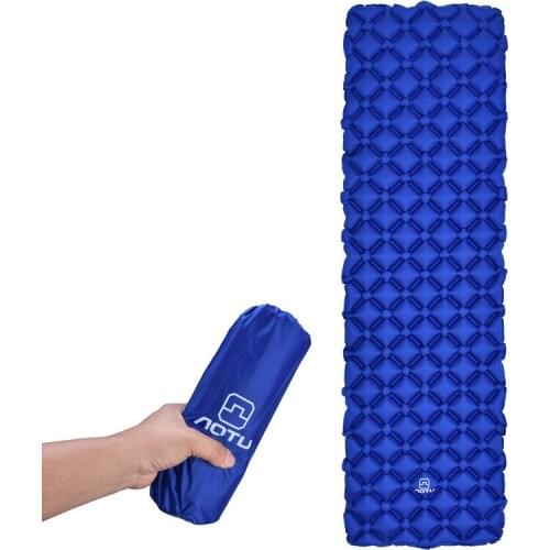 Outdoor inflatable mattress camping beach Mountaineering Tent moistureproof explosive TPU air mattress customized AT6241