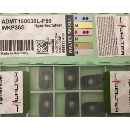 ORIGINAL 10PCS CARBIDE INSERT ADMT160630L-F56 WKP35S