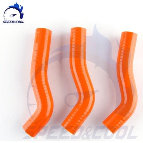 Motorcycle Silicone Radiator Coolant Hose Kit For KTM 250 SXF SX-F 2007 2008 2009 2010 High Performance Pressure Temperature
