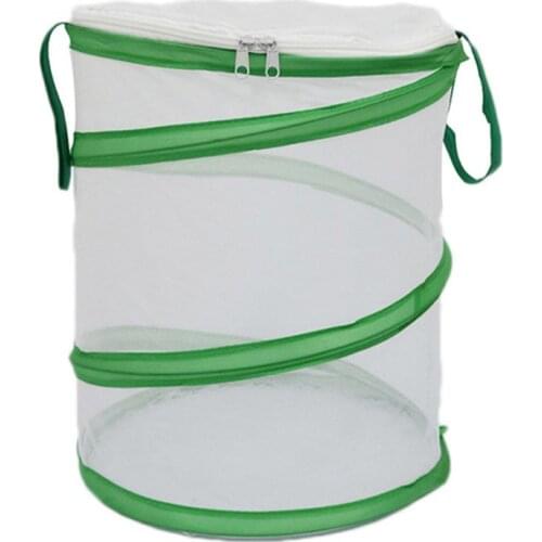 Folding Butterfly Habitat Cage Portable Insect Terrarium Outdoor Insect Breeding Viewer Breathable and Comfortable Home Pet