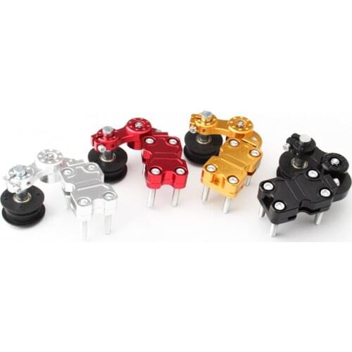 Universal Aluminum Alloy Brand New Adjuster Chain Tensioner Roller Replacement For Motorcycle /Chopper ATV Black/Red/Silver/Gold