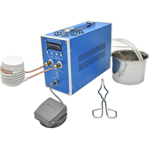High Frequency Induction Heating Machine Metal Smelting Furnace Induction Heater Welding Metal Quenching Equipment 220V 6000W